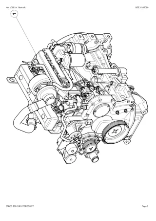 CLAAS ERGOS 110-100 HYDROSHIFT TRACTOR Parts Catalogue Manual (SN CT64G0001-CT64G2999)