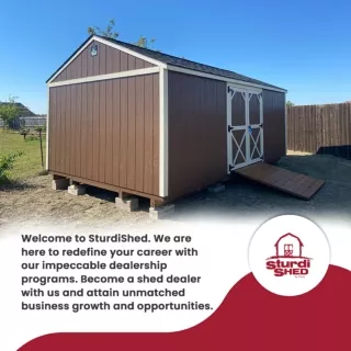 Join SturdiShed’s Dealership Program and Become a Certified Shed Dealer in Texas