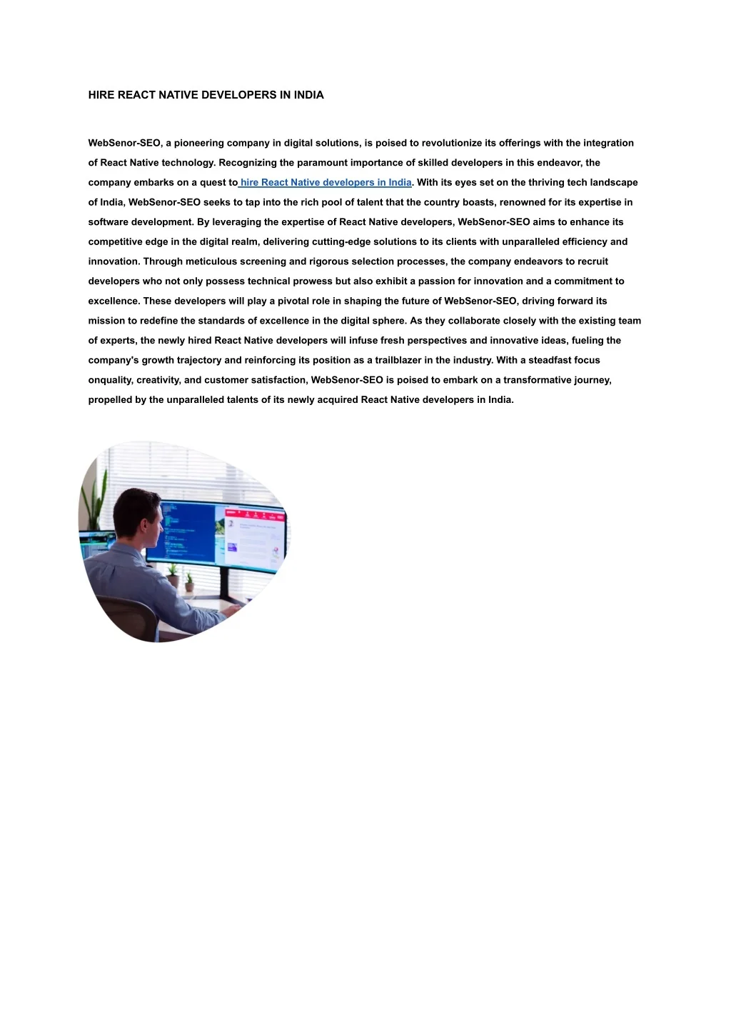 PPT - HIRE REACT NATIVE DEVELOPERS IN INDIA PowerPoint Presentation ...