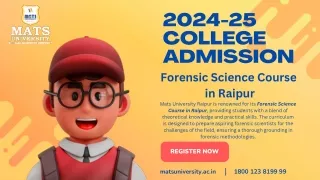 Forensic Science Course  in Raipur 23