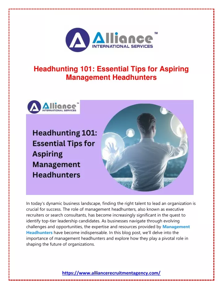 headhunting 101 essential tips for aspiring