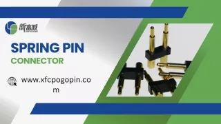 spring pin connector