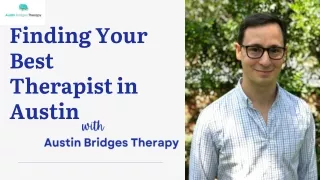 Finding Your Best Therapist in Austin