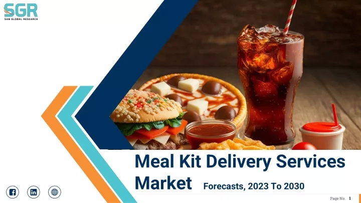meal kit delivery services market forecasts 2023