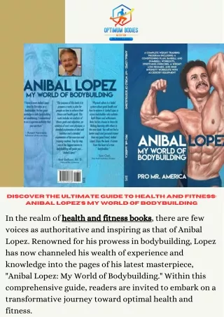 Unlock Your Potential Anibal Lopez's Guide to Fitness Success