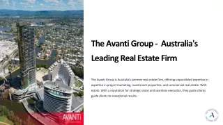 The Avanti Group | Property Professionals