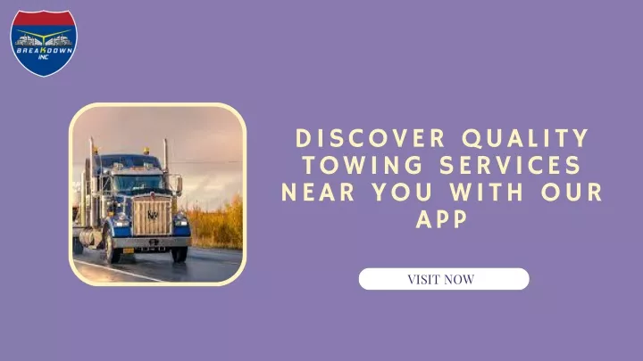 discover quality towing services near you with
