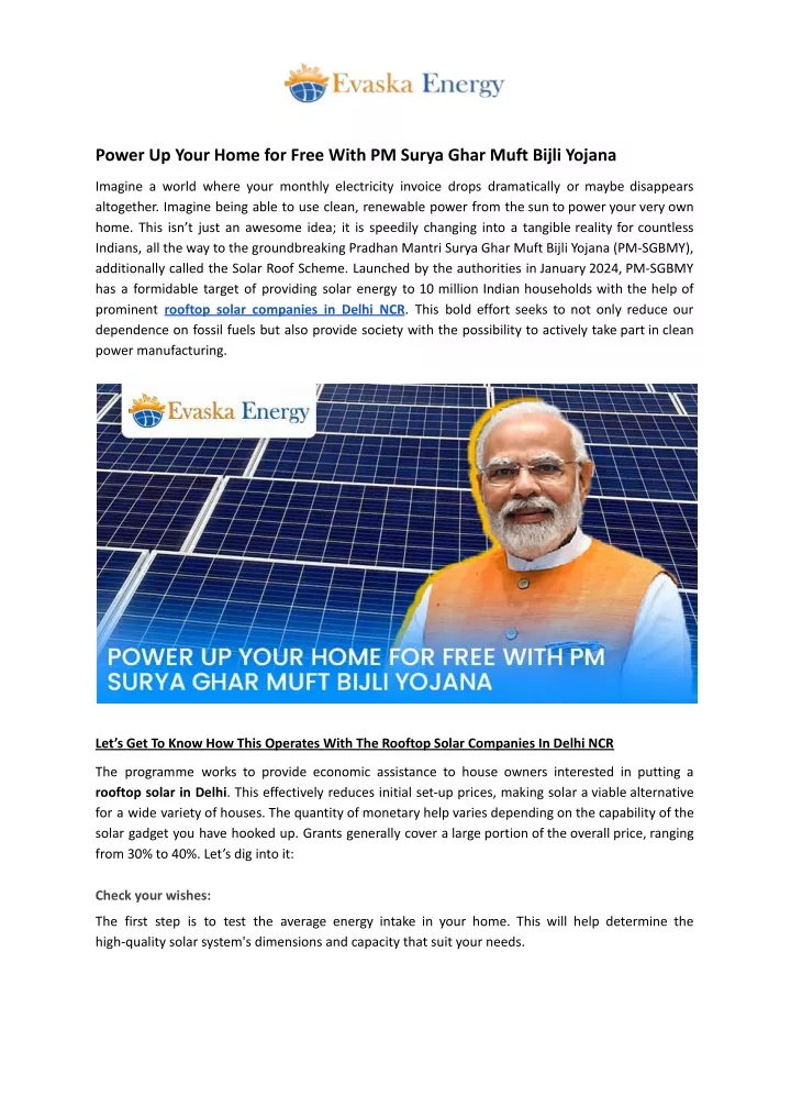 power up your home for free with pm surya ghar