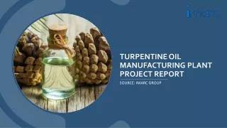 Turpentine Oil Manufacturing Plant Setup and Cost Report 2024