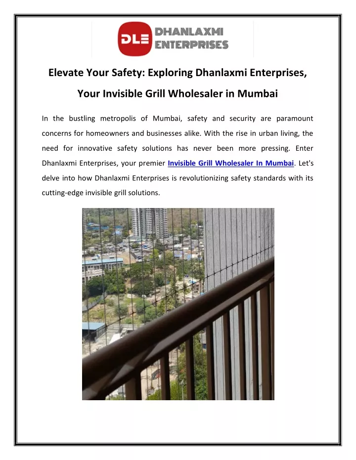 elevate your safety exploring dhanlaxmi