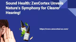 ZenCortex: Your Key to Auditory Clarity and Cognitive Vitality!