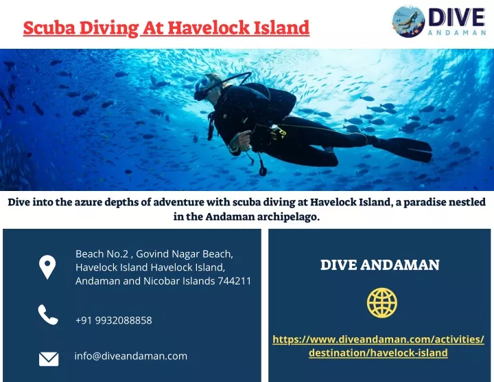 scuba diving at havelock island