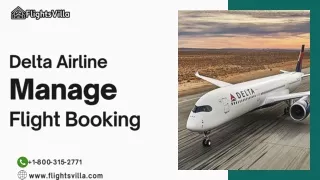 How Do I Manage My Booking at Delta Ticket