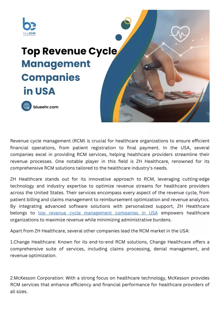 revenue cycle management rcm is crucial