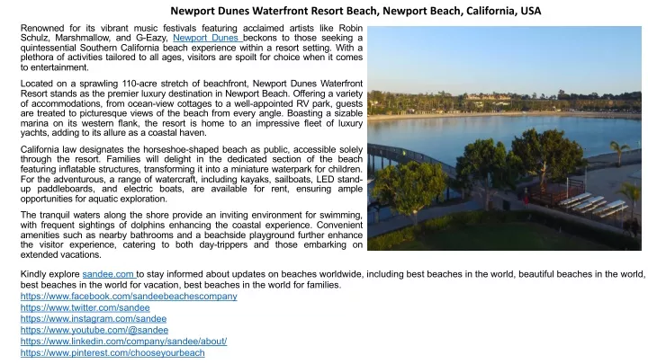 newport dunes waterfront resort beach newport