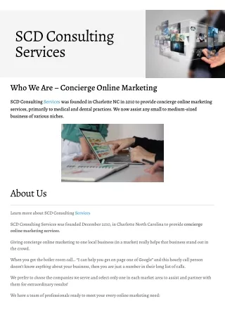 SCD Consulting Services