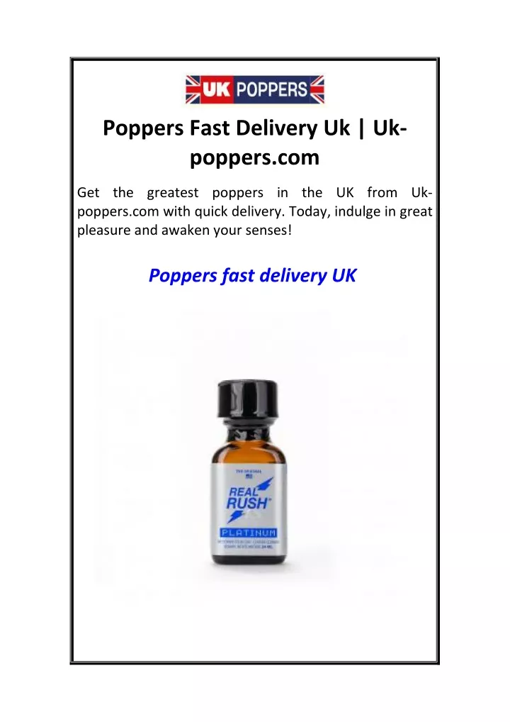 poppers fast delivery uk uk poppers com