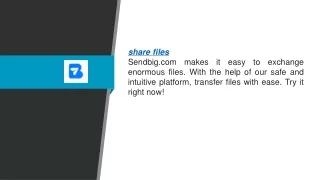 Share Files Sendbig.com