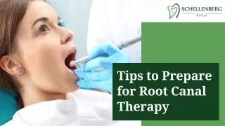 Tips To Prepare for Root Canal Therapy