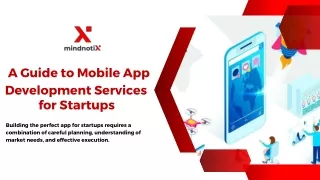 Building the Perfect App for Startups: A  Guide to Mobile App Development Servic