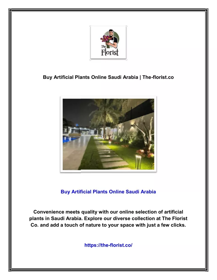 buy artificial plants online saudi arabia