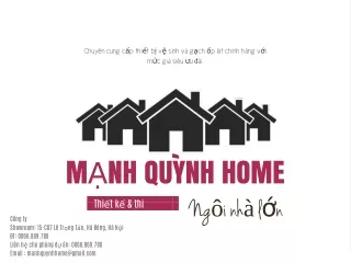 Thiết bị vệ sinh