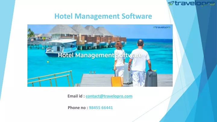 hotel management software