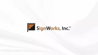 Transforming Spaces with SignWorks - Your Local Signage Expert