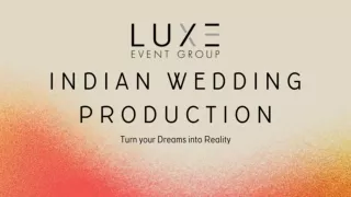 Hire Our Indian Wedding DJ NJ - Wedding Video - Luxe Event Group