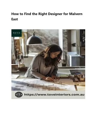How to Find the Right Designer for Malvern East (1)