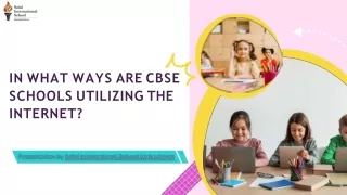 In What Ways Are CBSE Schools Utilizing The Internet?