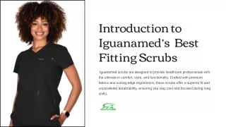 Introduction to Iguanamed’s  Best Fitting Scrubs