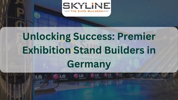 unlocking success premier exhibition stand