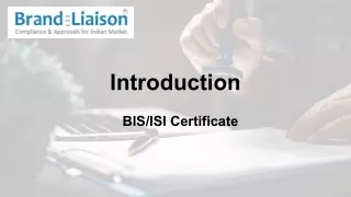 Get BIS / ISI Mark Certificate For Your Product In India