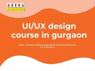 UI UX Design Course Gurgaon