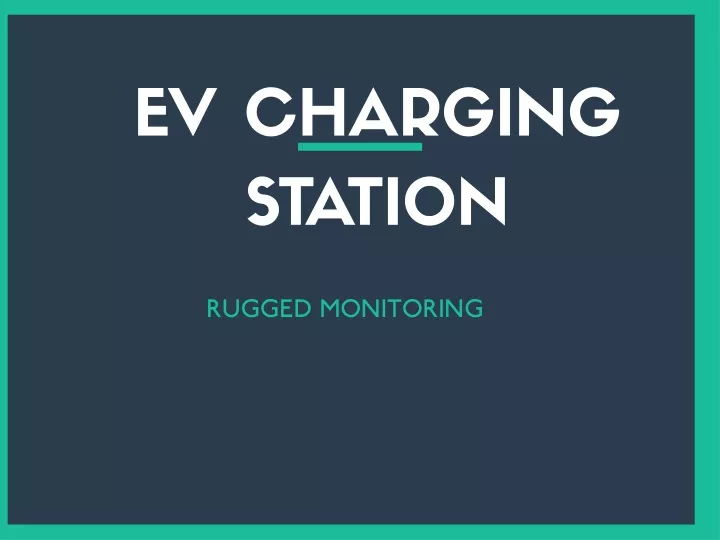 ev charging station