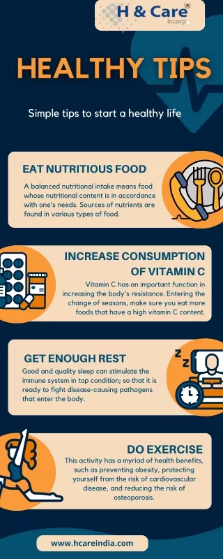 Healthy Tips - PCD Pharma Franchise