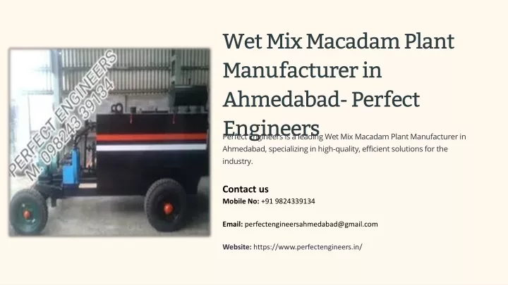 wet mix macadam plant manufacturer in ahmedabad