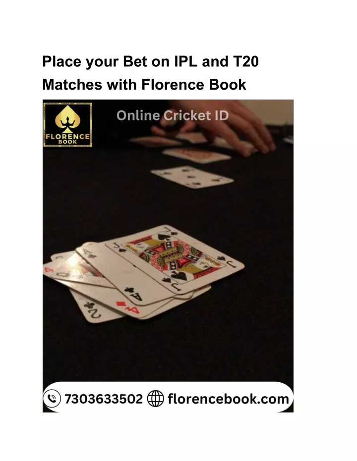 place your bet on ipl and t20 matches with
