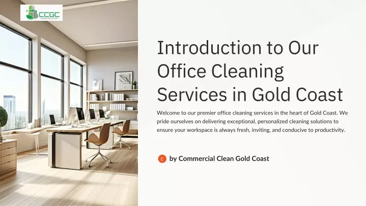 introduction to our office cleaning services