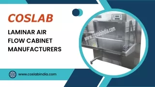 Best Laminar Air Flow Cabinet Manufacturers in India