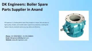 Boiler Spare Parts Supplier in Anand, Best Boiler Spare Parts Supplier in Anand