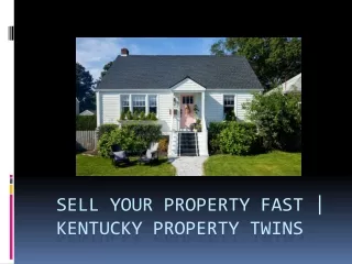 Sell your Property Fast
