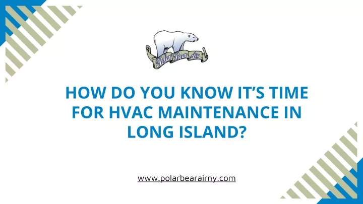 how do you know it s time for hvac maintenance