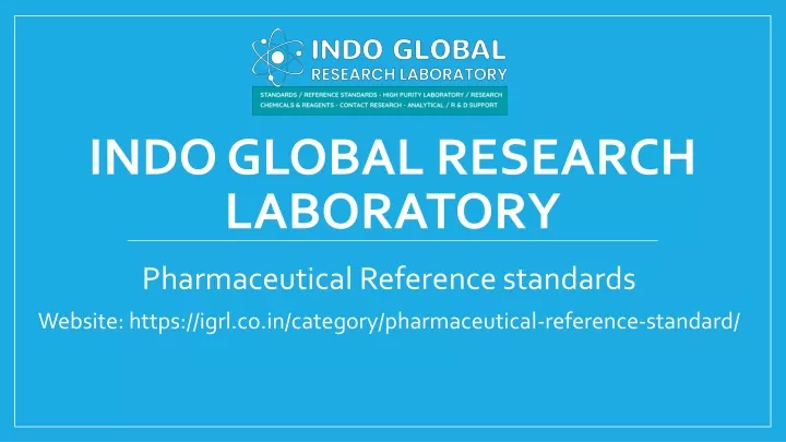 indo global research laboratory