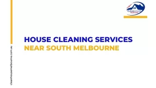 House Cleaning Services Near South Melbourne