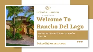 Rancho Santa Fe Ca Real Estate - Brizolis Janzen & Associates
