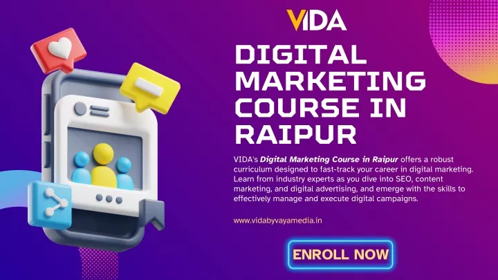 digital marketing course in raipur vida s digital