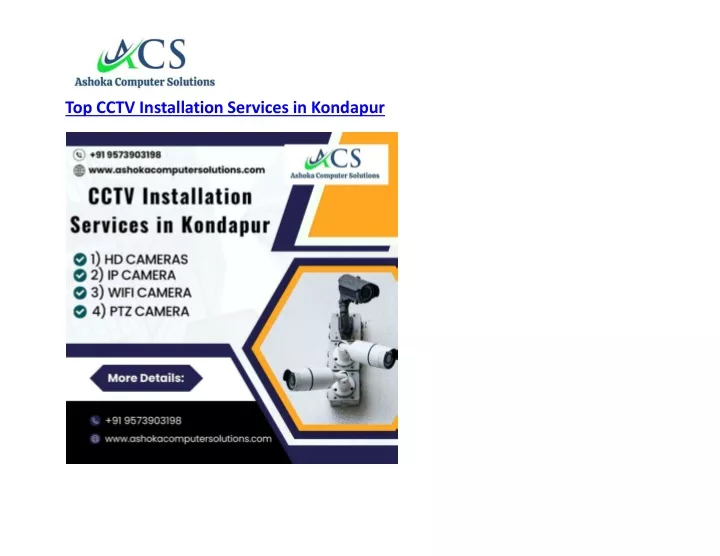 top cctv installation services in kondapur