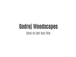 Godrej Woodscapes